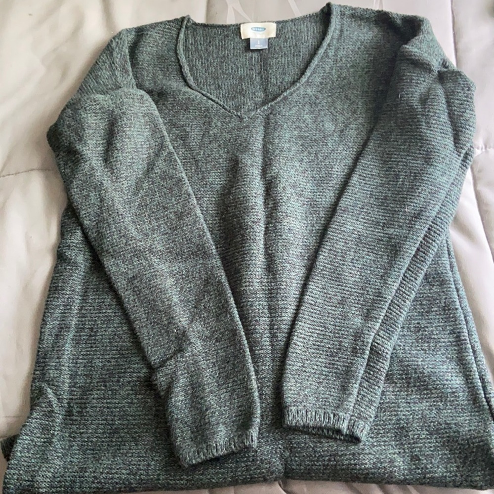 forest green sweater